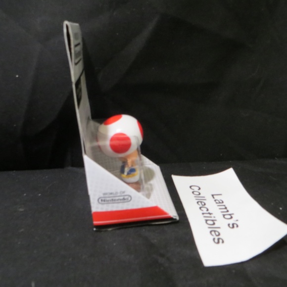 Red Toad World of Nintendo white box 2.5" figure Jakks Pacific action figure toy - Picture 6 of 16